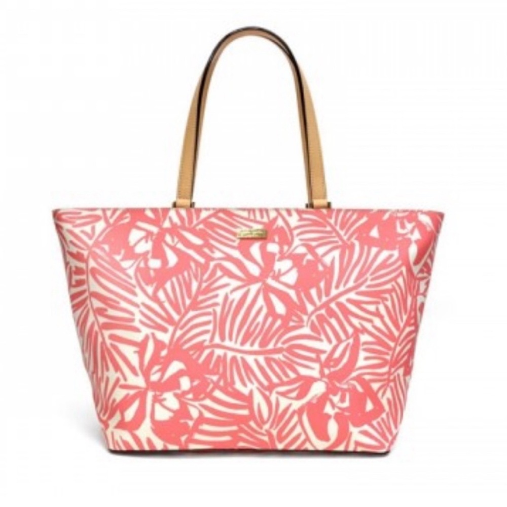 Kate Spade New York Grant Street Jules Grainy Vinyl Leather Tote